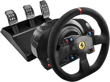 Thrustmaster T300 Ferrari Steering Wheel And Pedals